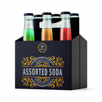 6 Pack of Fruit Soda