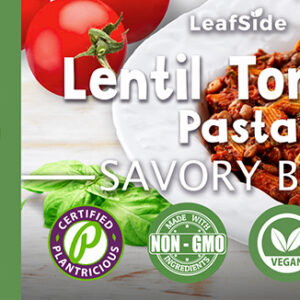 Lentil Tomato Pasta Savory-Bowl