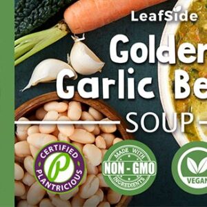 Golden Garlic Bean Soup