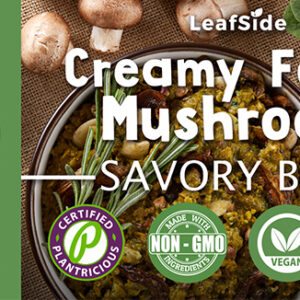 Creamy Forest Mushroom Savory-Bowl